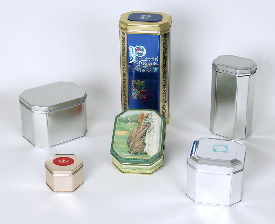 Wisconsin Decorative Tin Containers