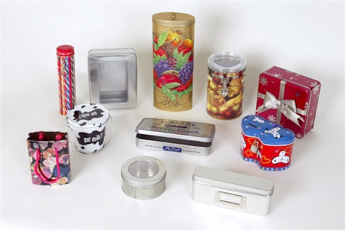 Wisconsin Decorative Tin Containers