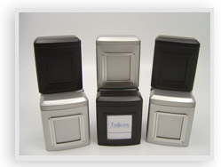 decorative tin containers, customs tins, & decorative custom paper boxes from Tinscape